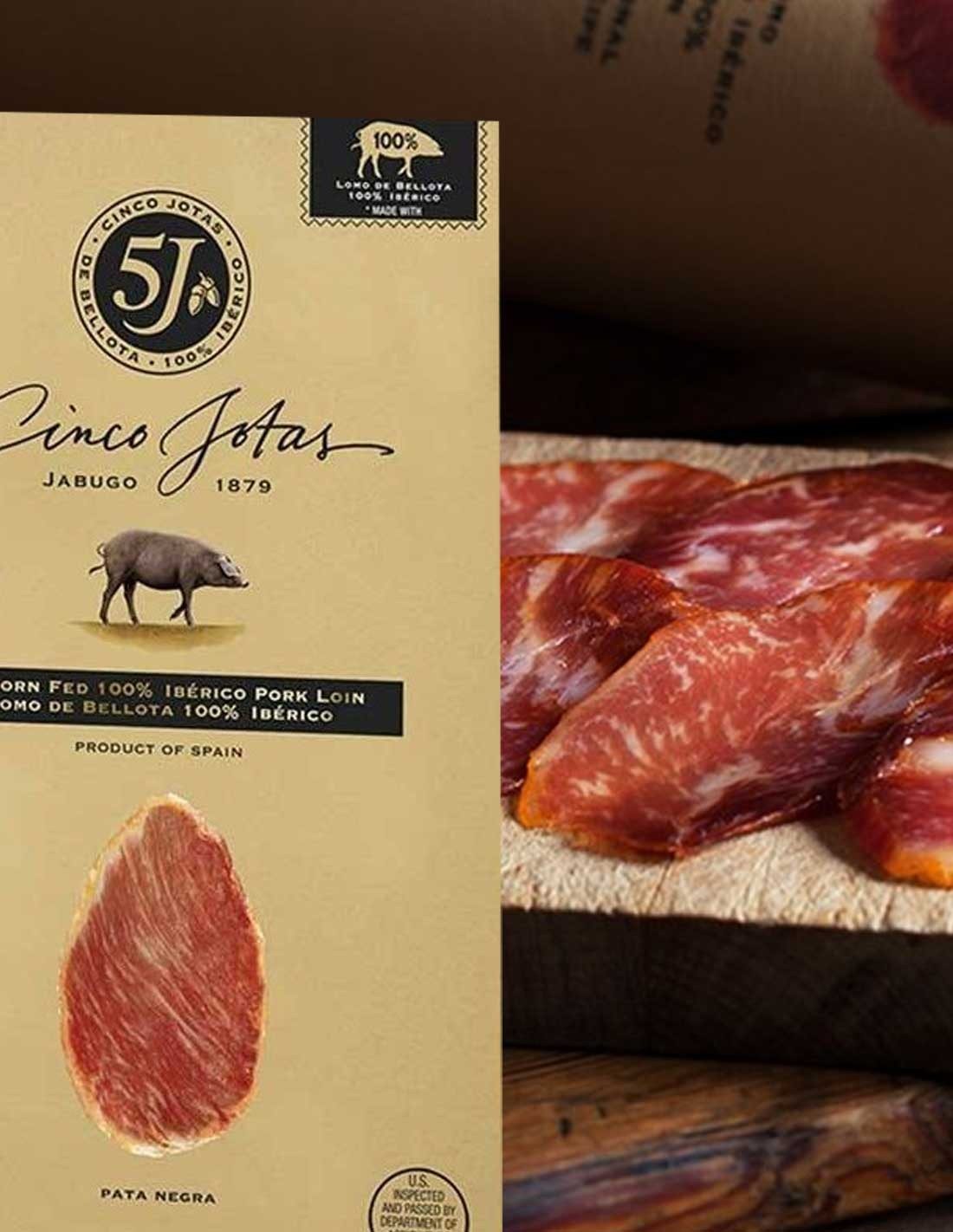 5J Lomo Iberico de Bellota Sliced 1.5 oz