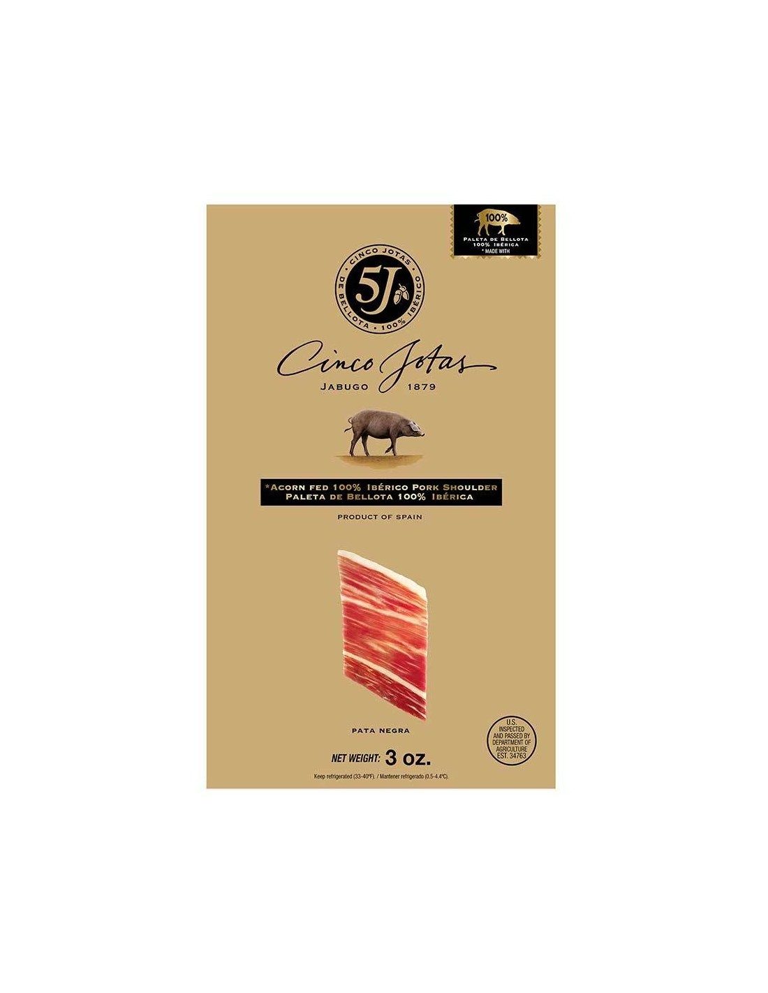 Hand Sliced Acorn-fed Iberico Shoulder Jabugo 1.5oz